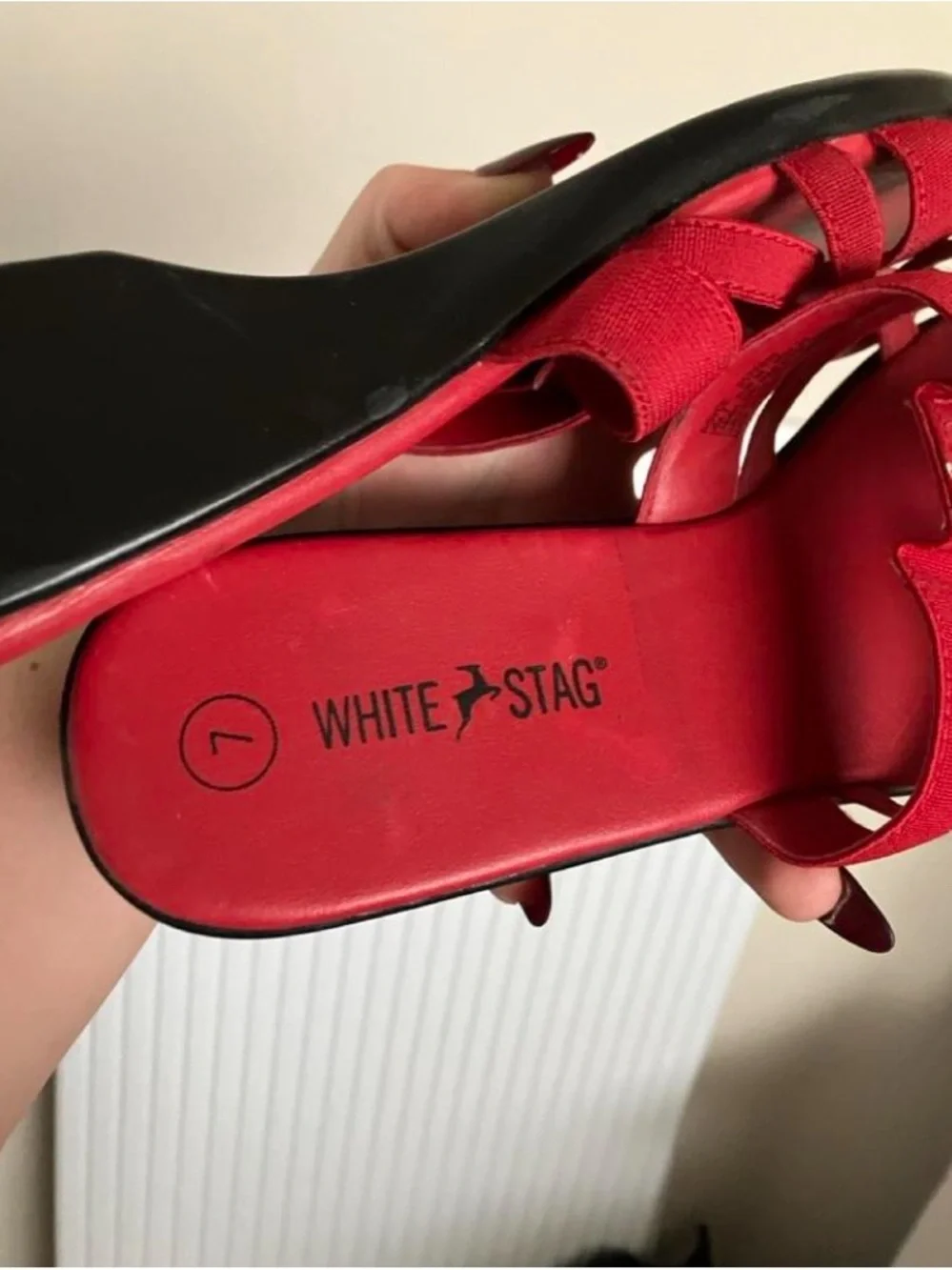 White Stag bright red
